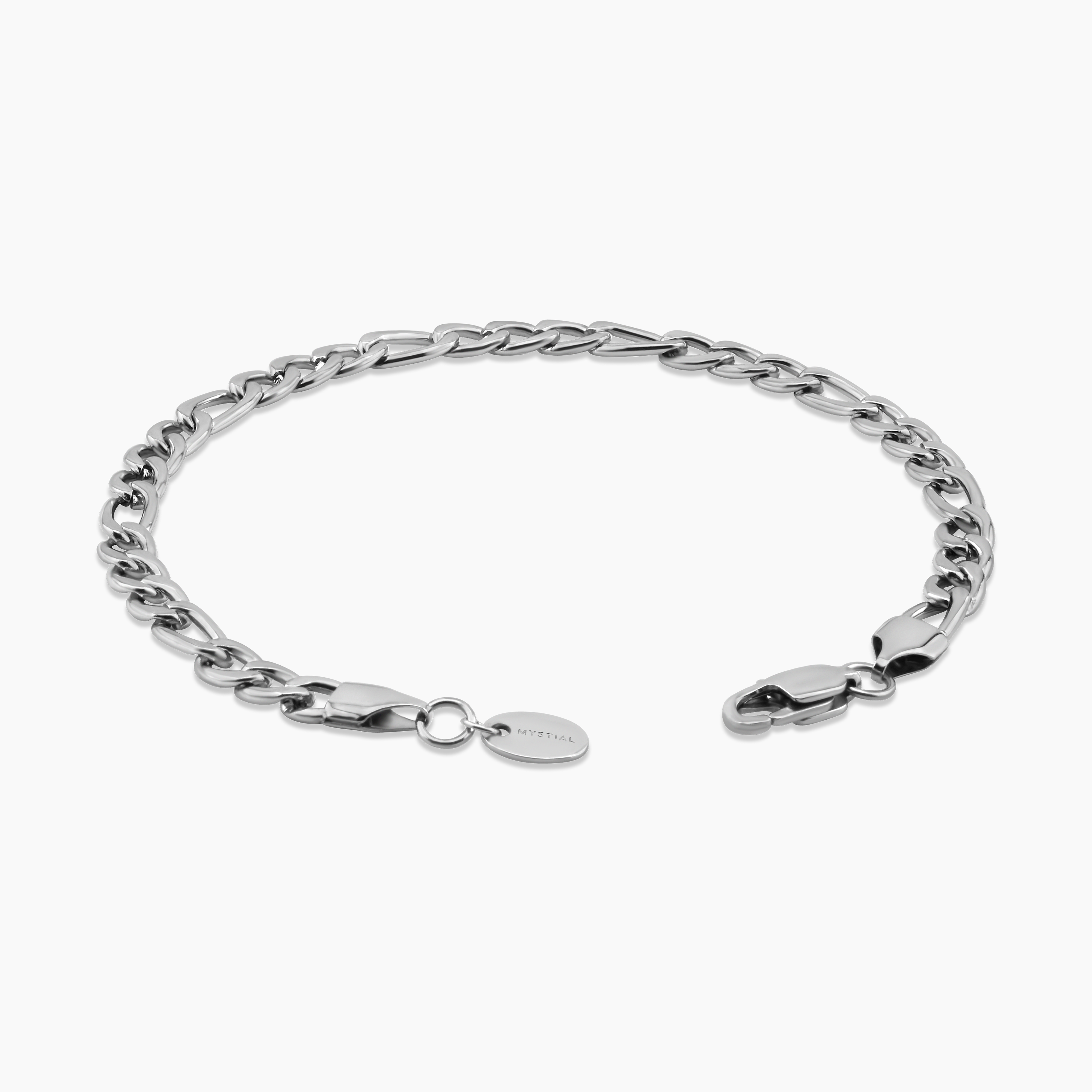 FIGARO BRACELET (WHITE GOLD) 5MM
