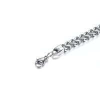 FRANCO BRACELET (WHITE GOLD) 6MM