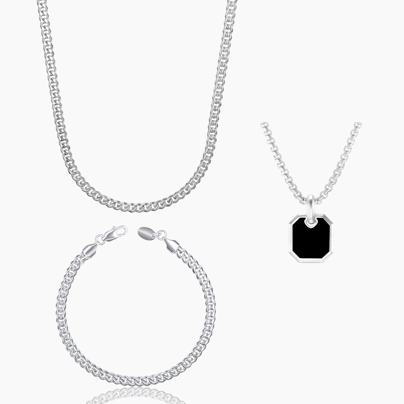INDULGE SET (WHITE GOLD) (5MM)
