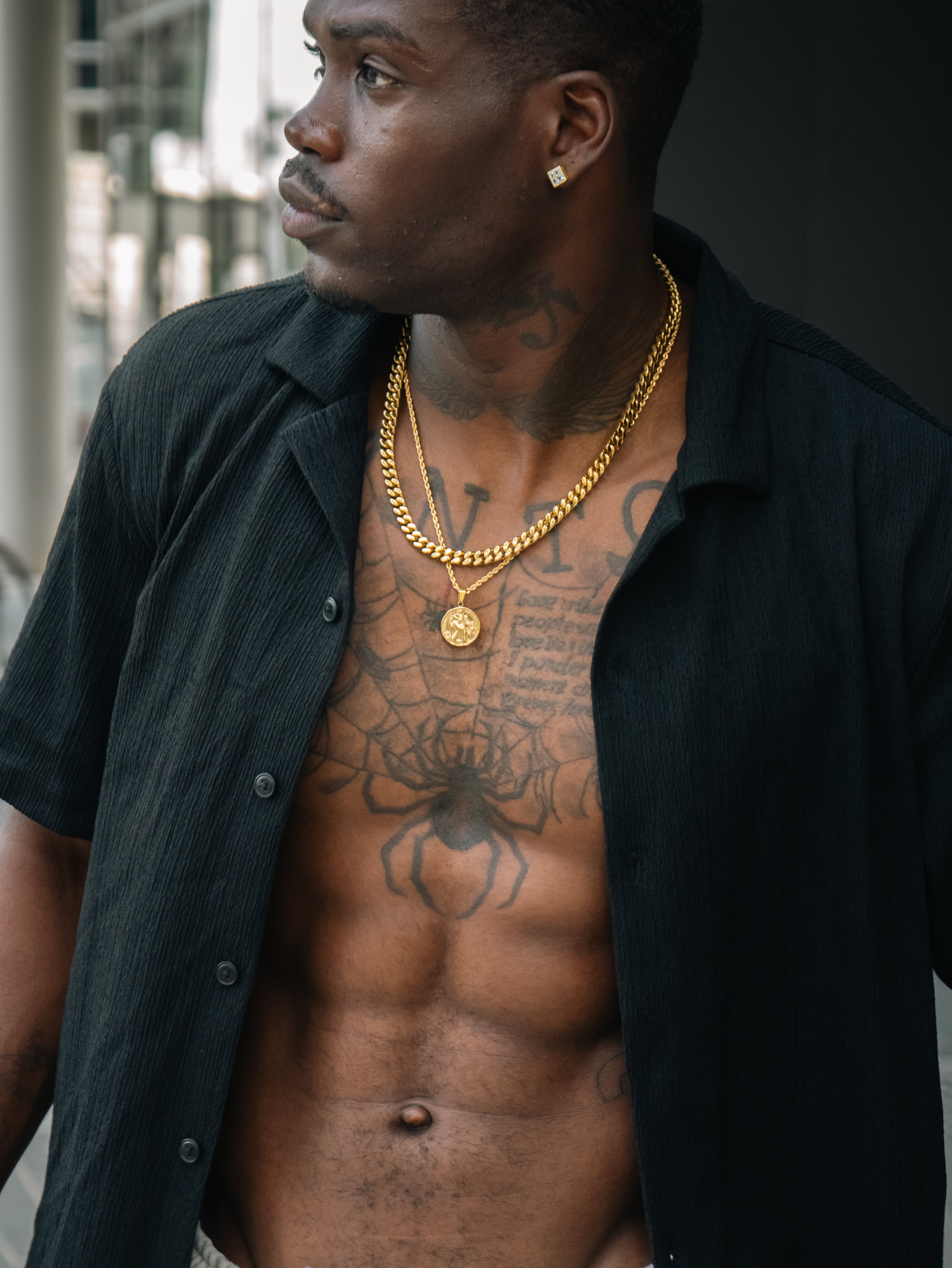 CUBAN SET (GOLD) 7MM