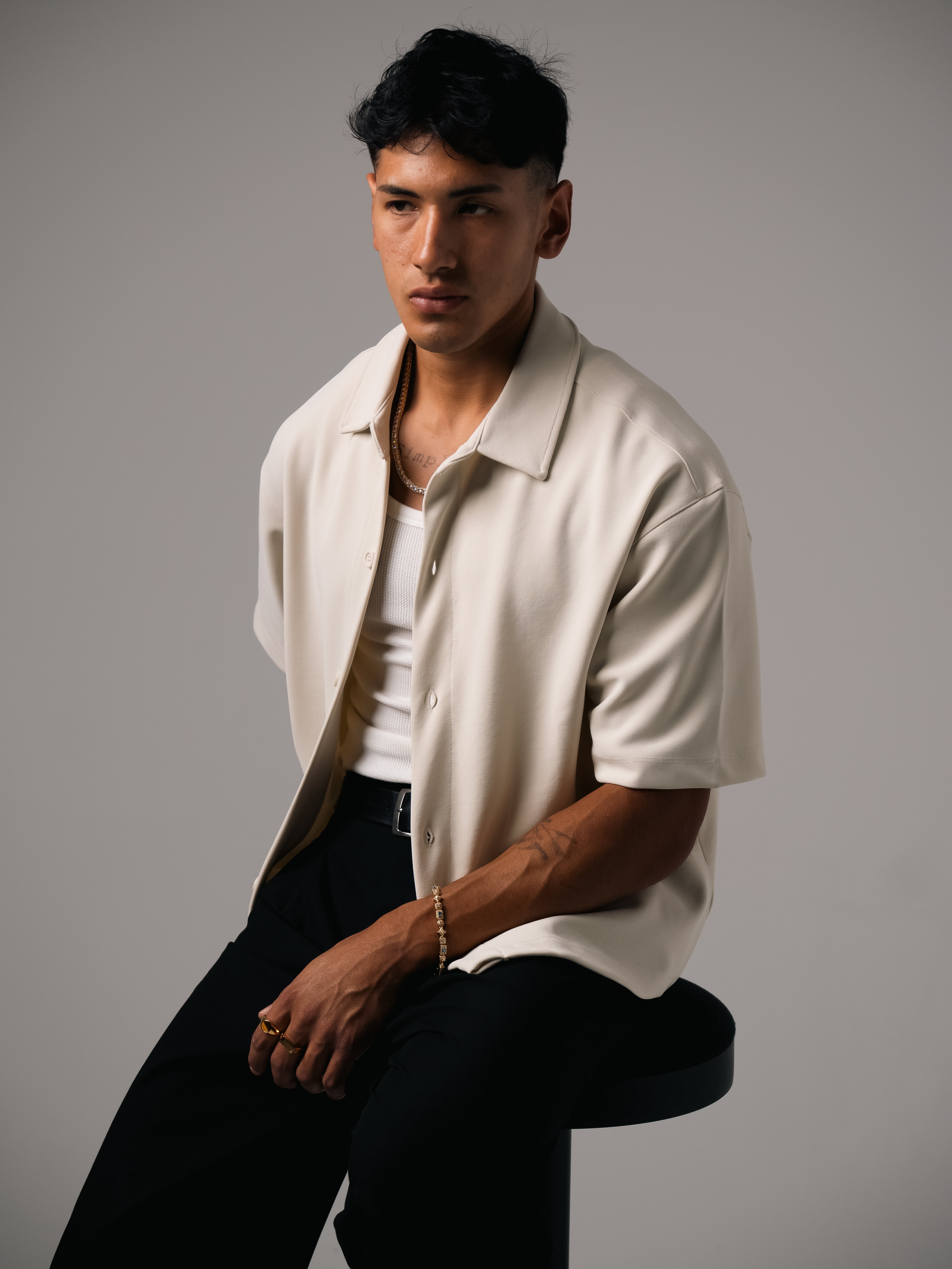 MARIS GEMSTONE BRACELET (GOLD) 5MM