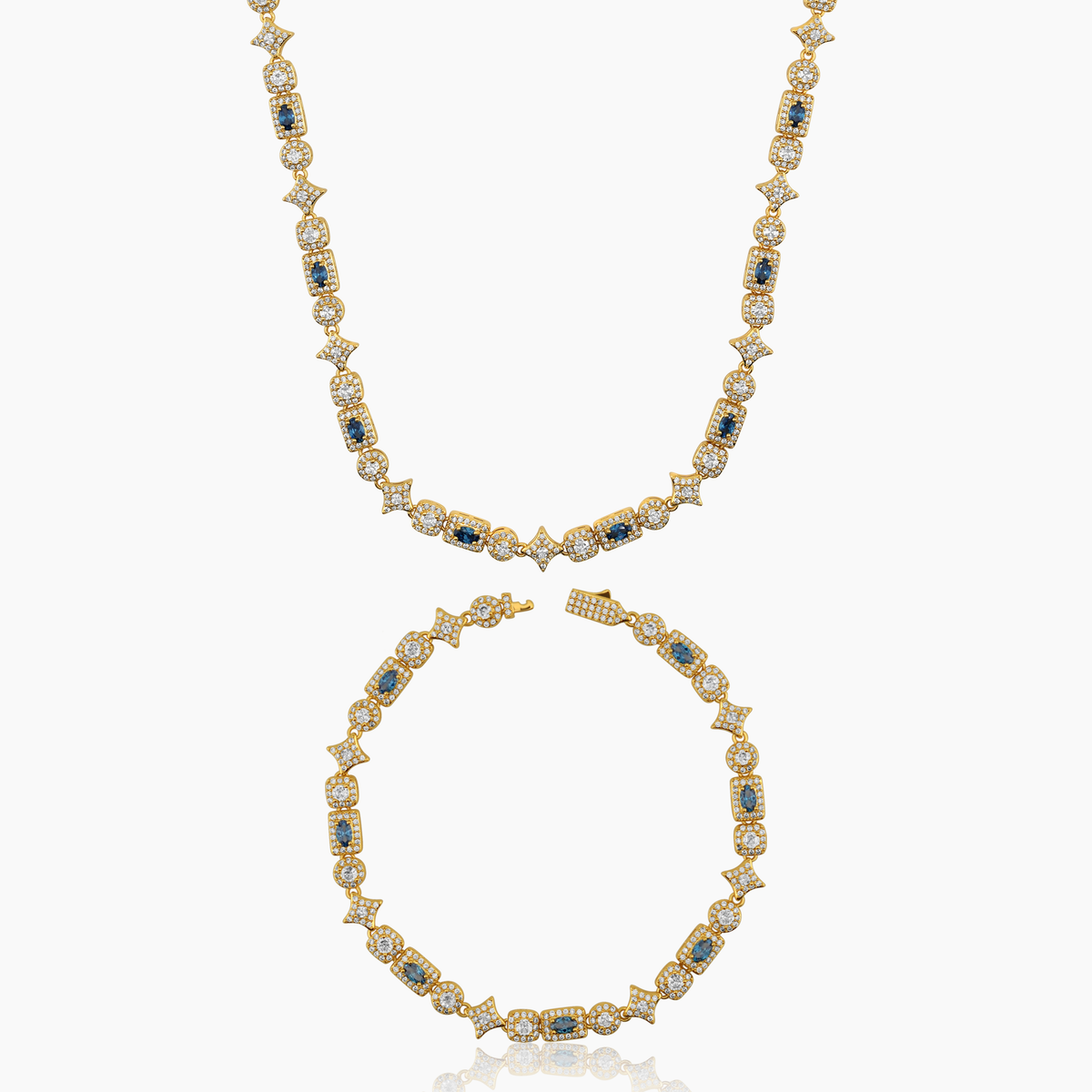 MARIS GEMSTONE SET (GOLD) 5MM