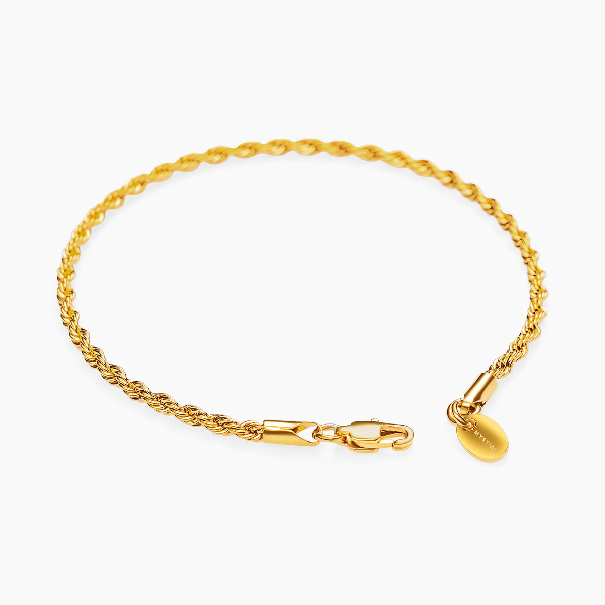 ROPE BRACELET (GOLD) 3MM