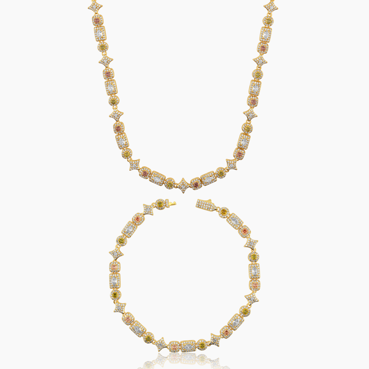 RIVIERA GEMSTONE SET (GOLD) 5MM
