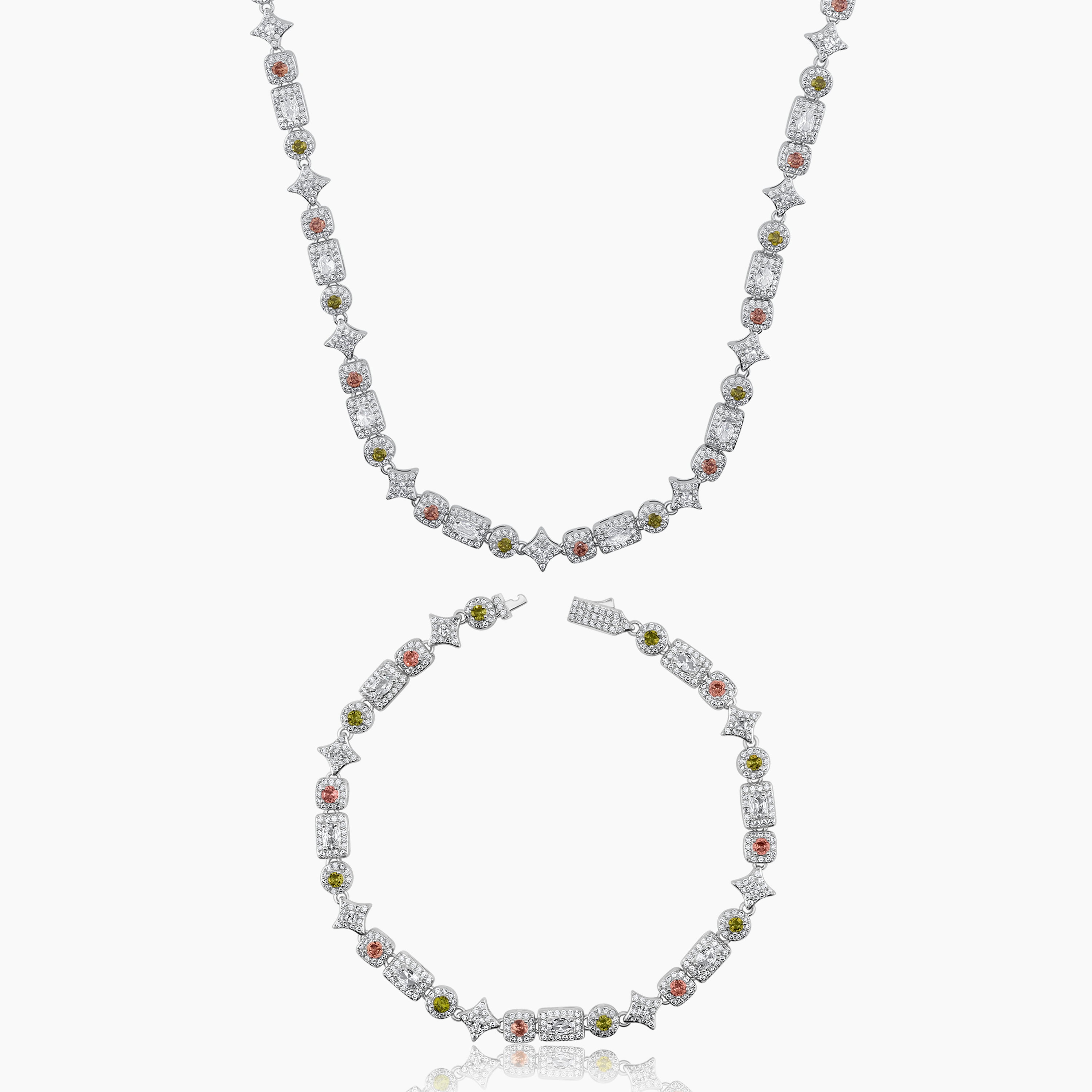 RIVIERA SET (WHITE GOLD) 5MM