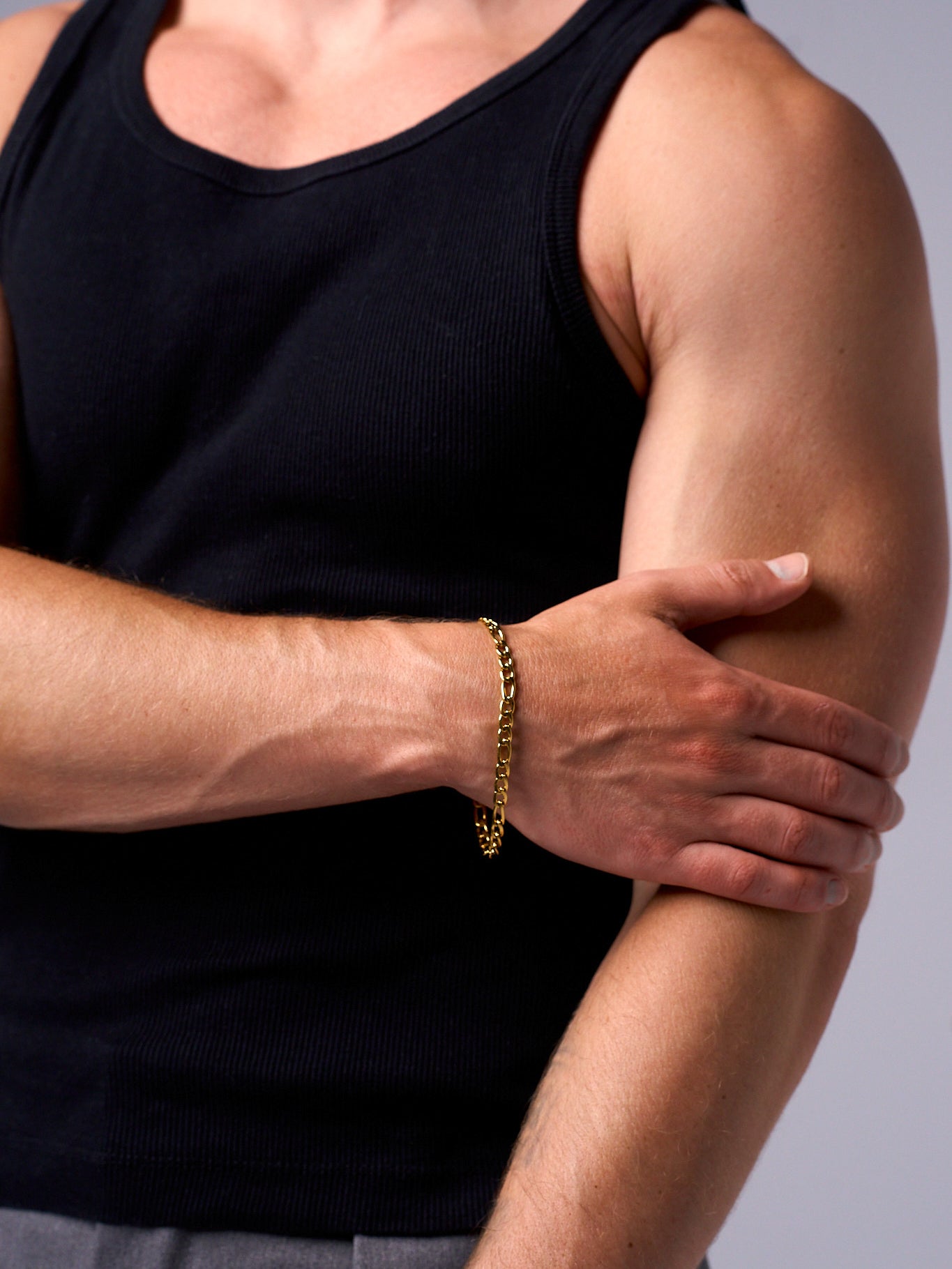 FIGARO BRACELET (GOLD) 5MM