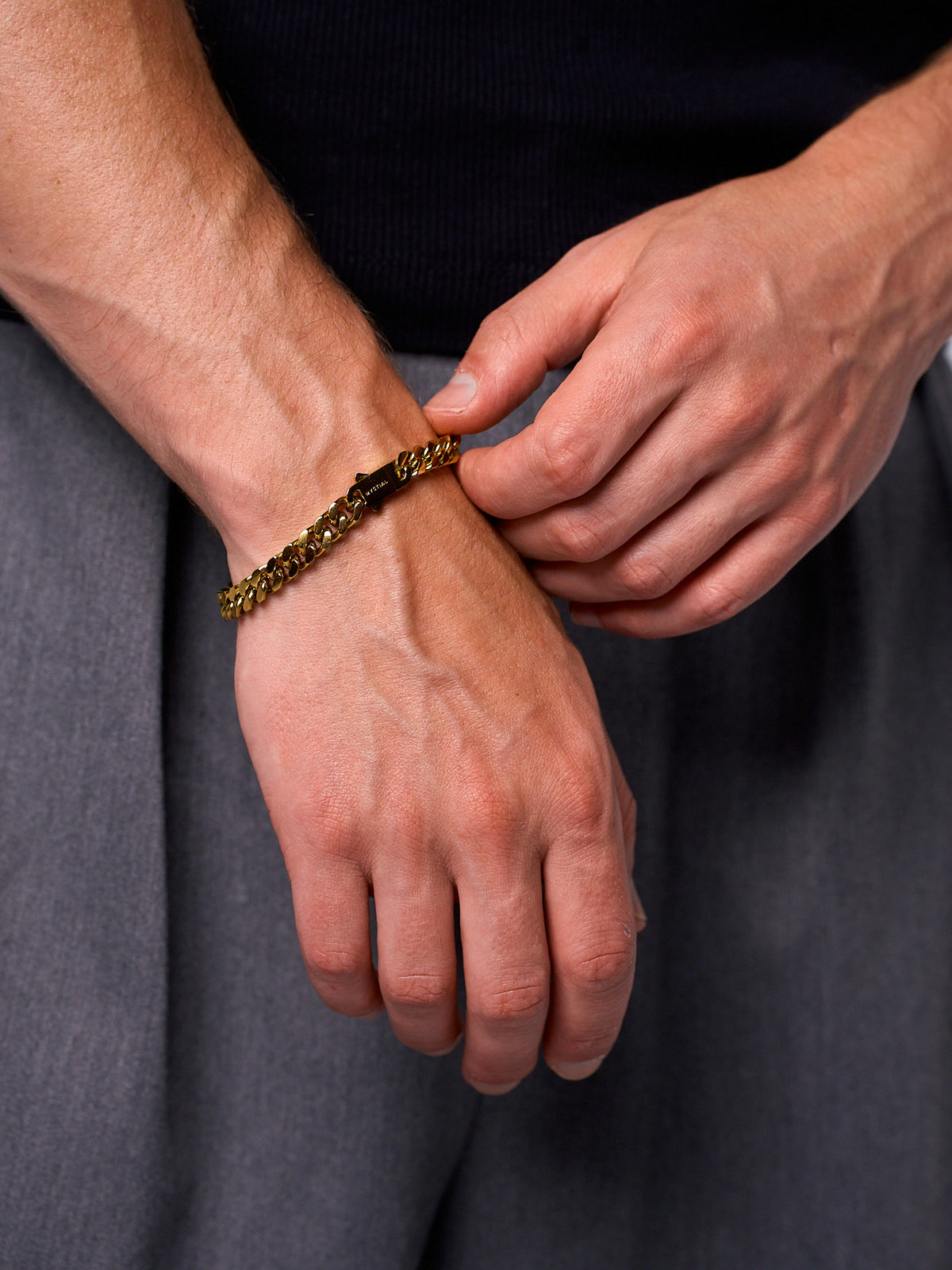 CUBAN BRACELET (GOLD) 7MM