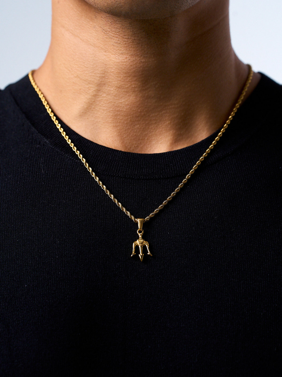 TRIDENT PENDANT (GOLD)