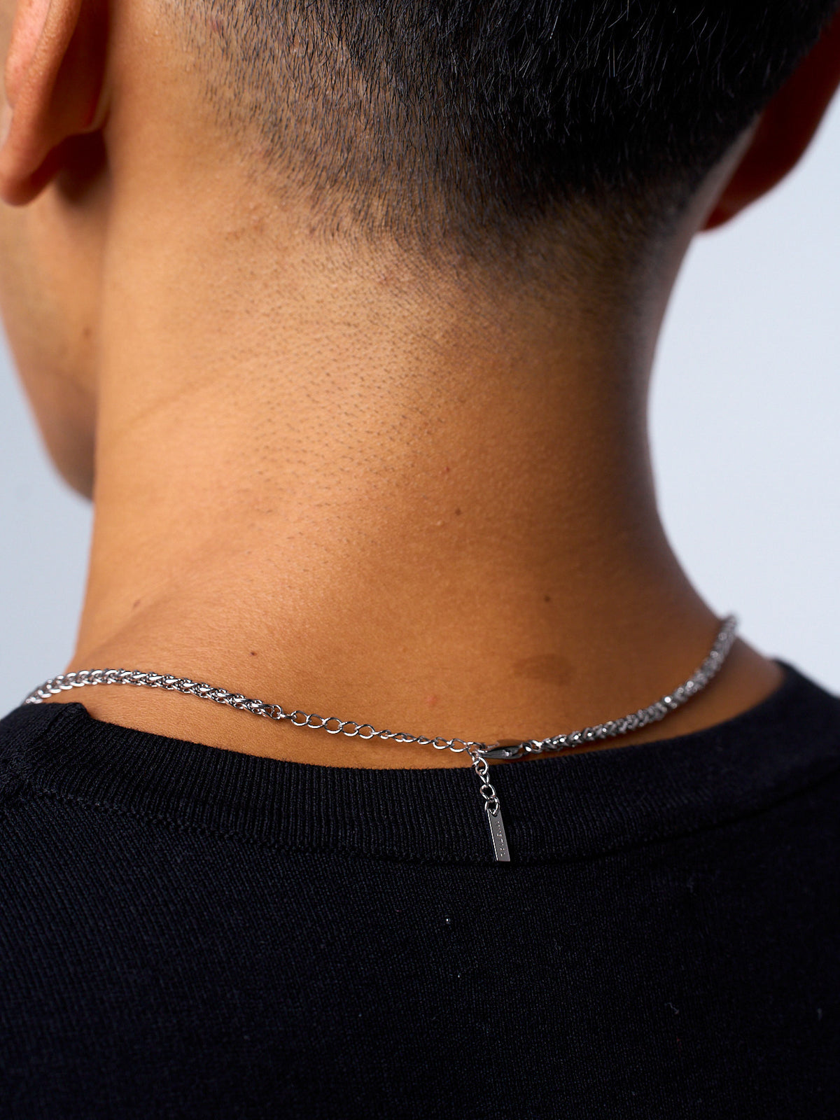 WHEAT CHAIN (WHITE GOLD) 3MM