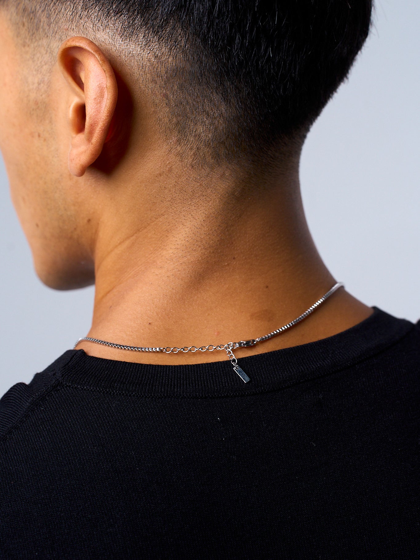 BOX CHAIN (WHITE GOLD) 2MM