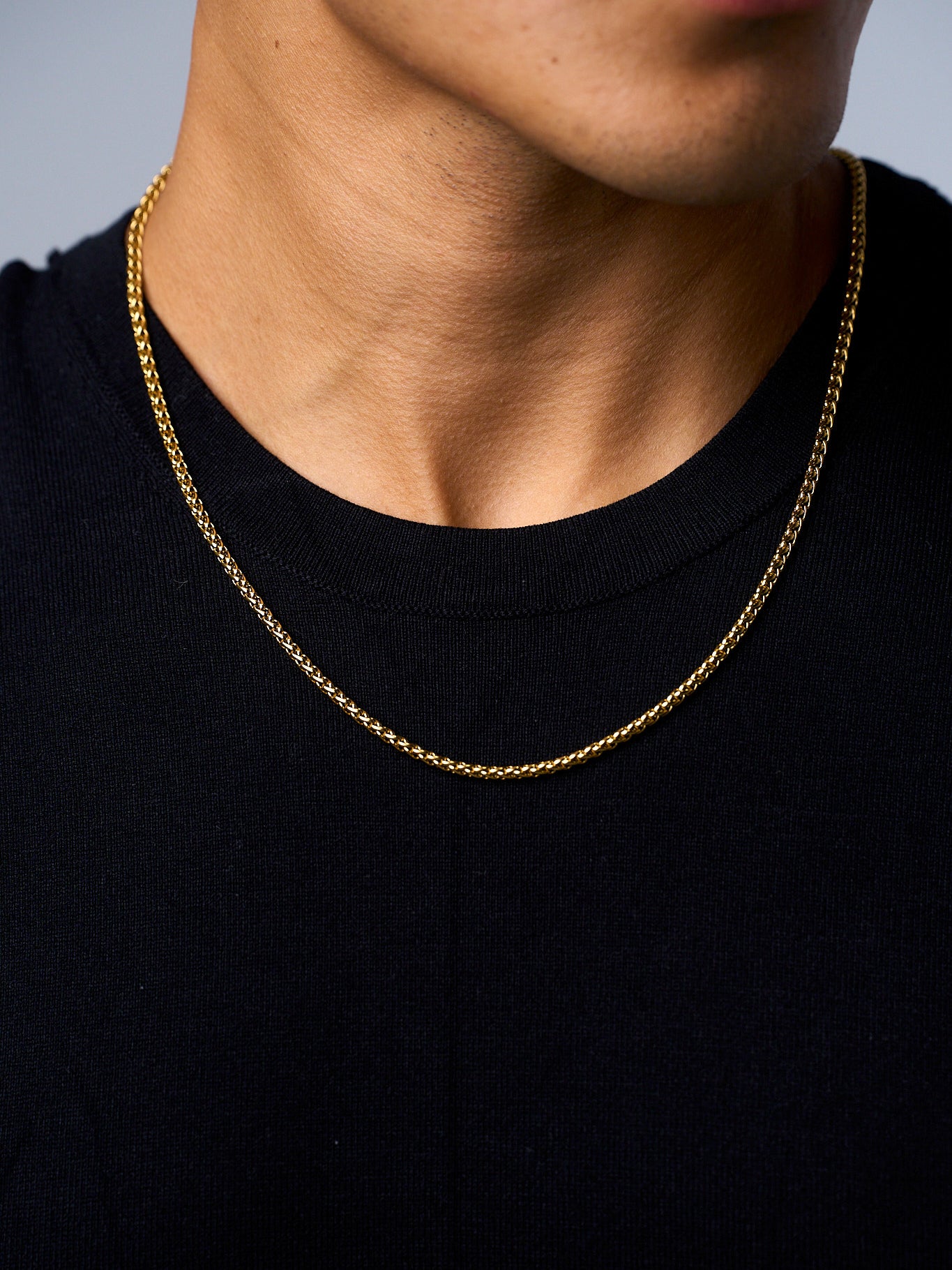 WHEAT CHAIN (GOLD) 3MM