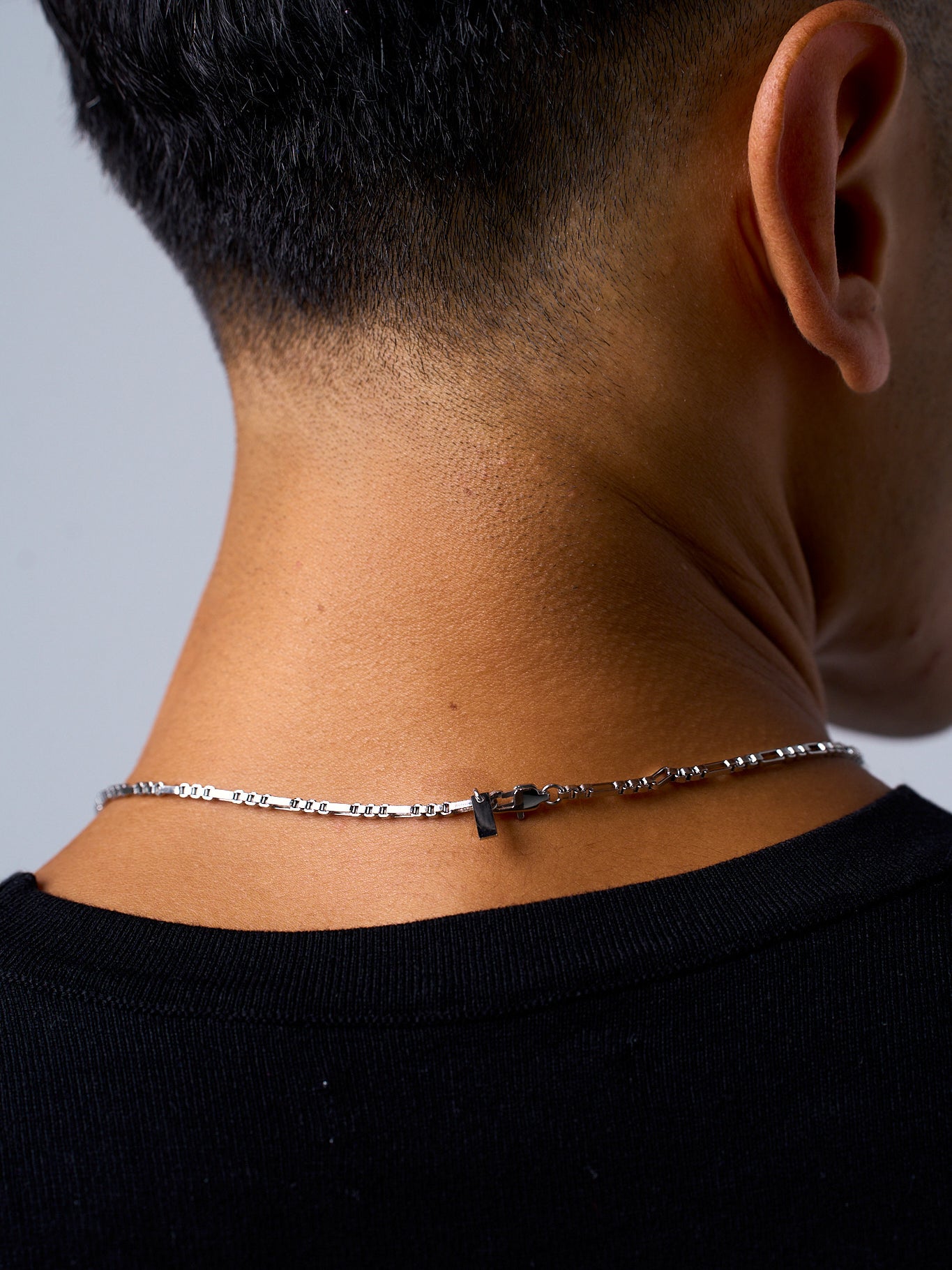AUREN BOX CHAIN (WHITE GOLD) 2.5MM