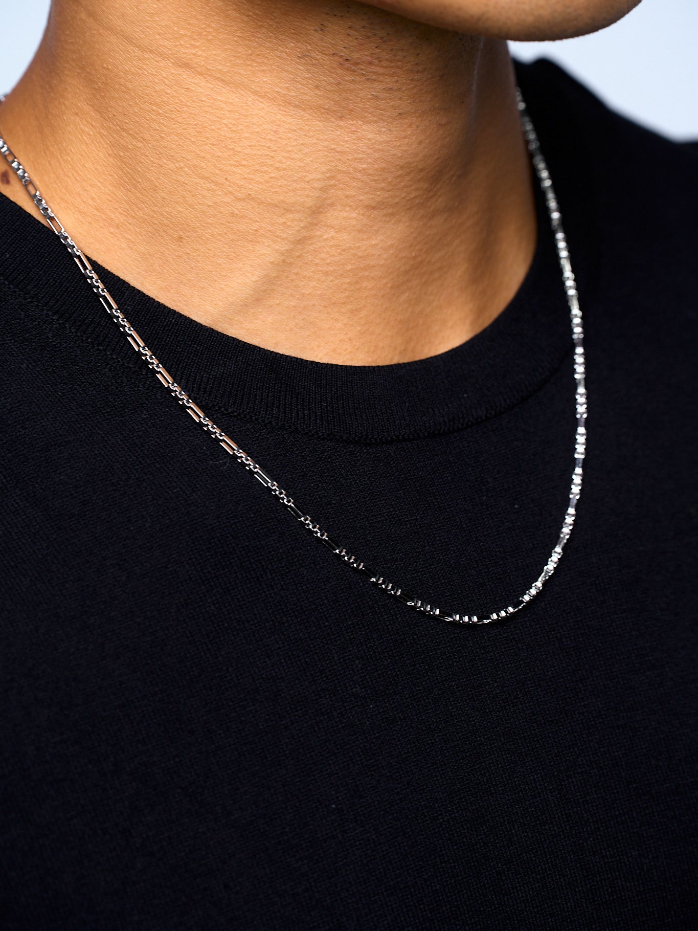 AUREN BOX CHAIN (WHITE GOLD) 2.5MM
