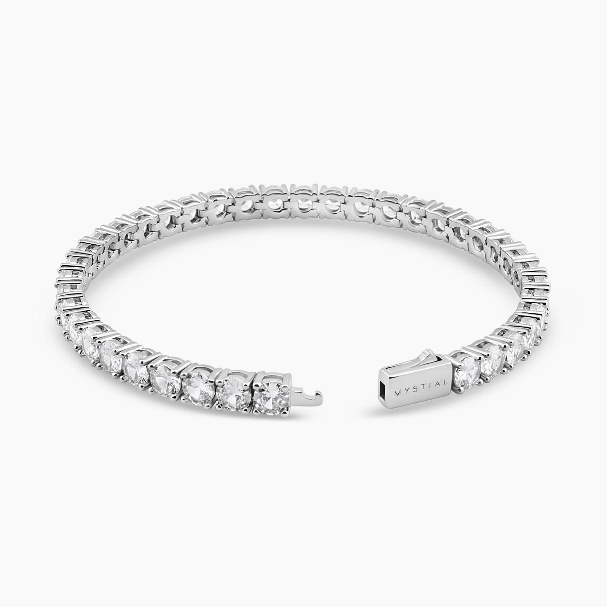 TENNIS BRACELET (WHITE GOLD) 5MM