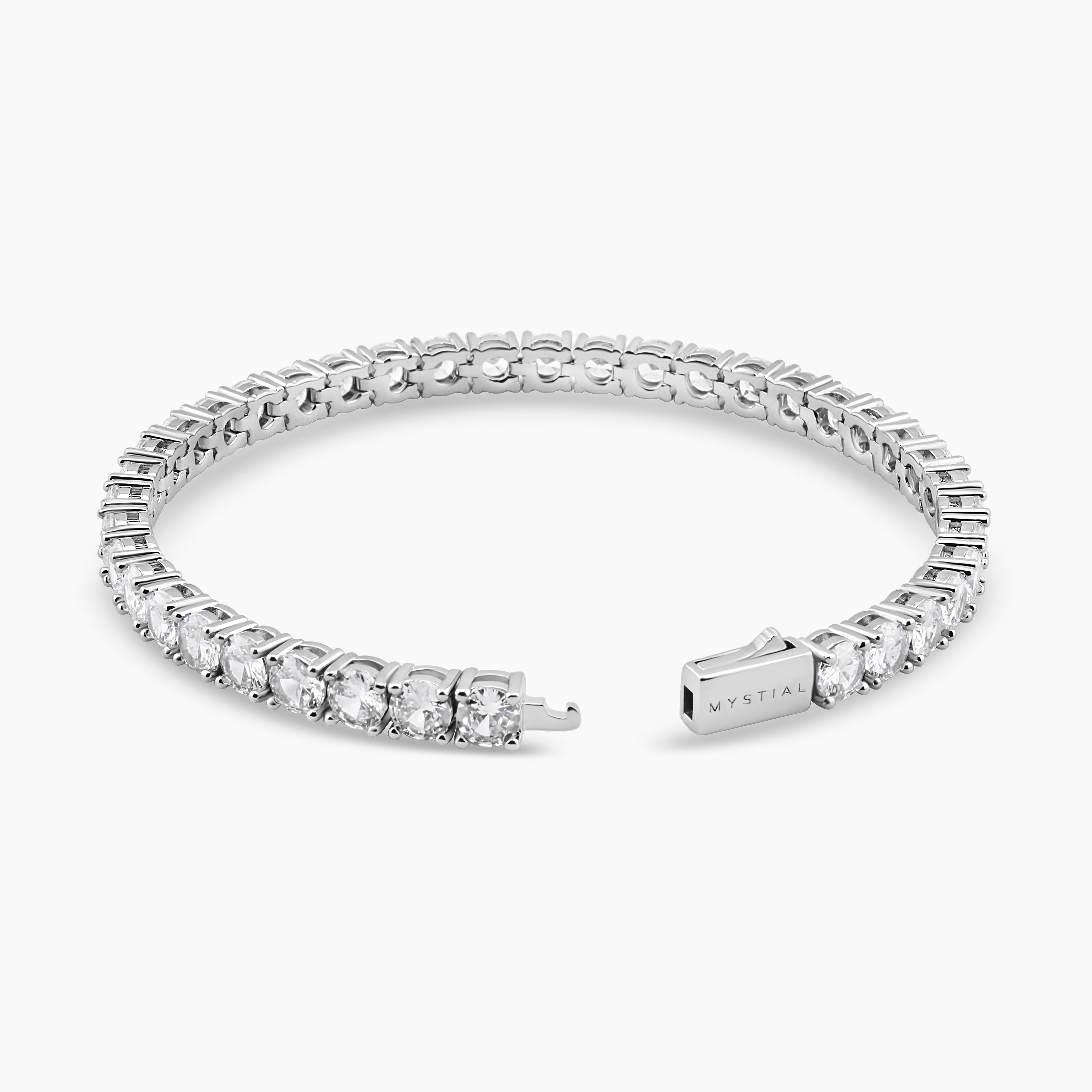 TENNIS BRACELET (WHITE GOLD) 5MM