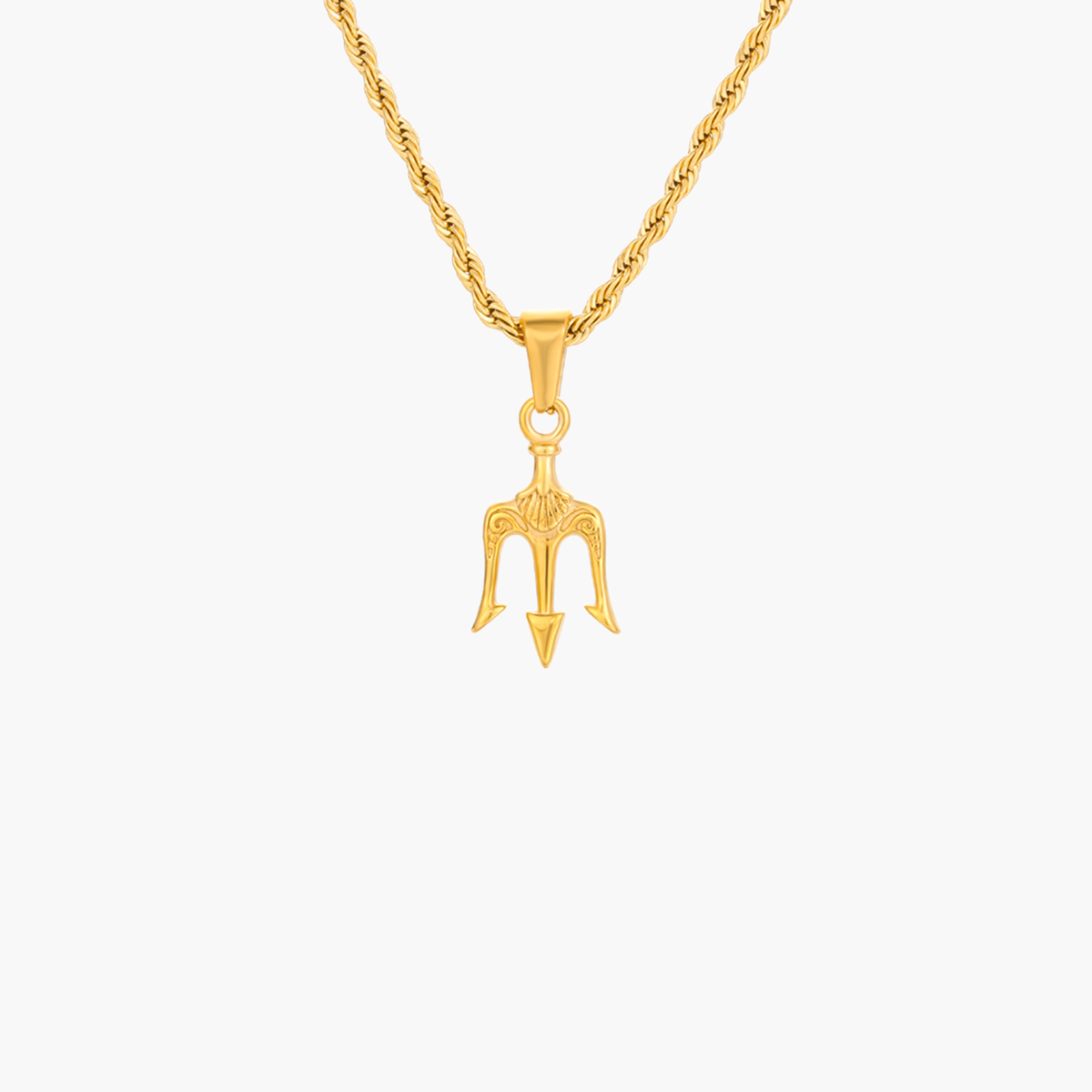 TRIDENT PENDANT (GOLD)