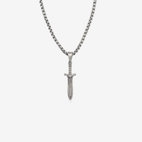 ATHAME PENDANT (WHITE GOLD)