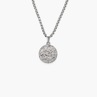 LEO PENDANT (WHITE GOLD)