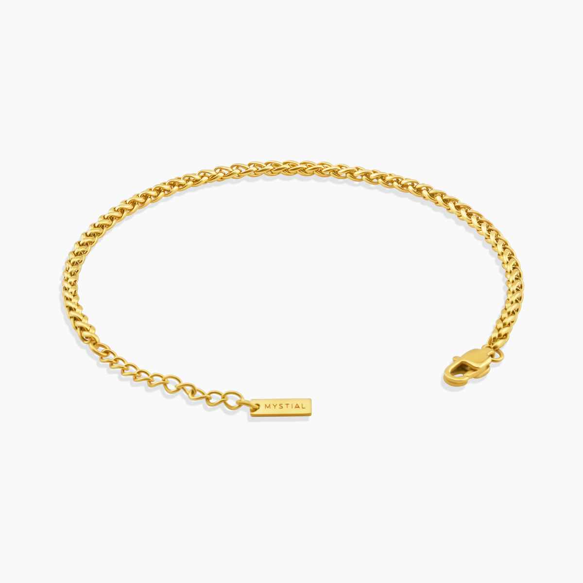 WHEAT BRACELET (GOLD) 3MM