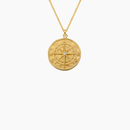 COMPASS PENDANT (GOLD)