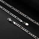 FIGARO CHAIN (WHITE GOLD) 5MM