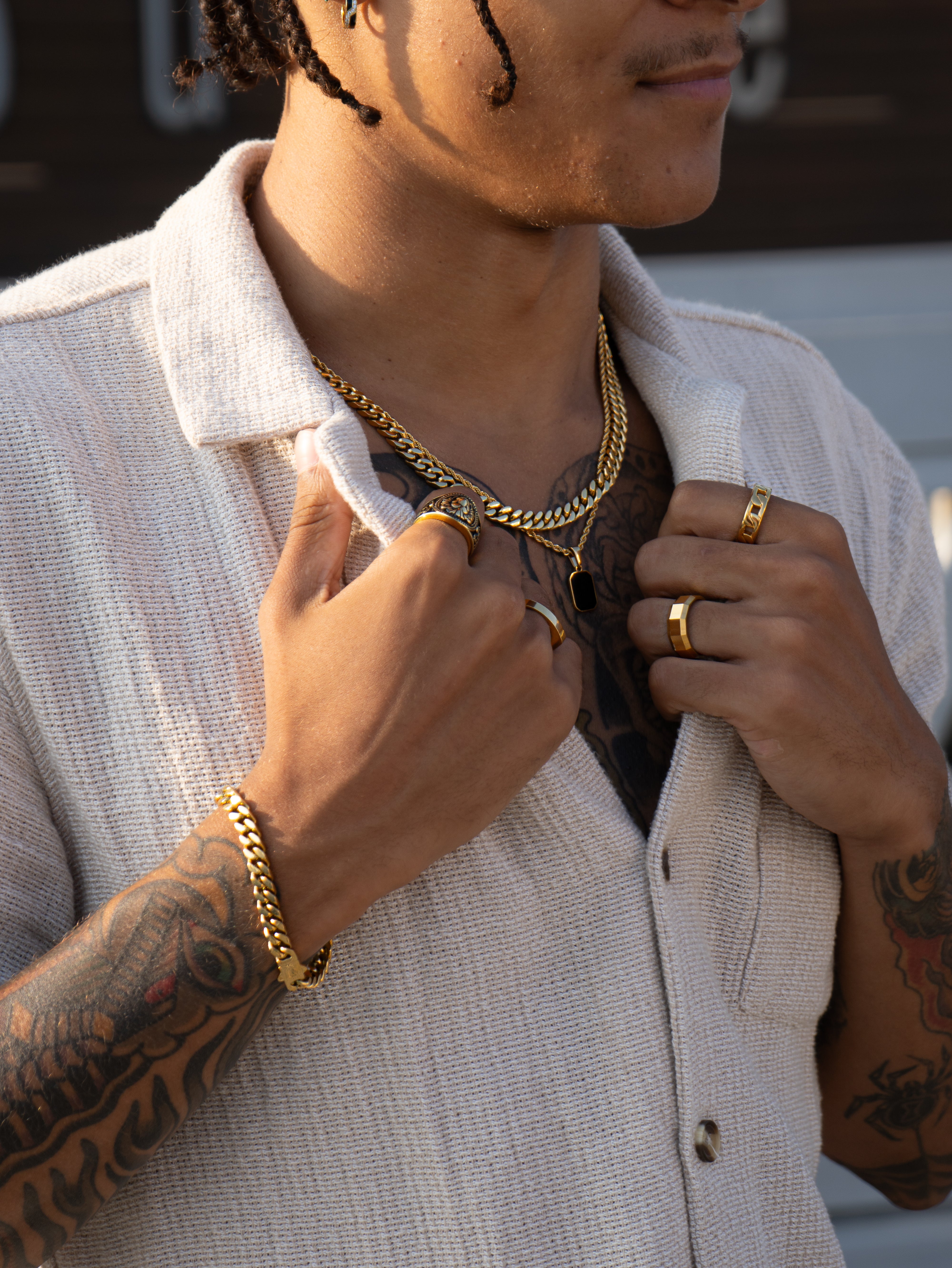 CUBAN CHAIN (GOLD) 7MM