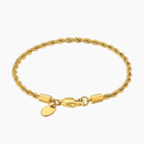 ROPE BRACELET (GOLD) 3MM