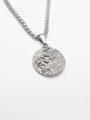 LEO PENDANT (WHITE GOLD)