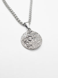 LEO PENDANT (WHITE GOLD)